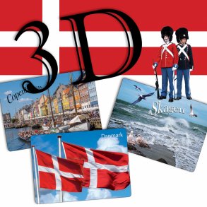 3D postkort